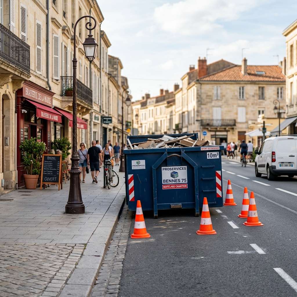Réglementation : Comment obtenir une autorisation de voirie pour une benne dans le Nord (59) ?